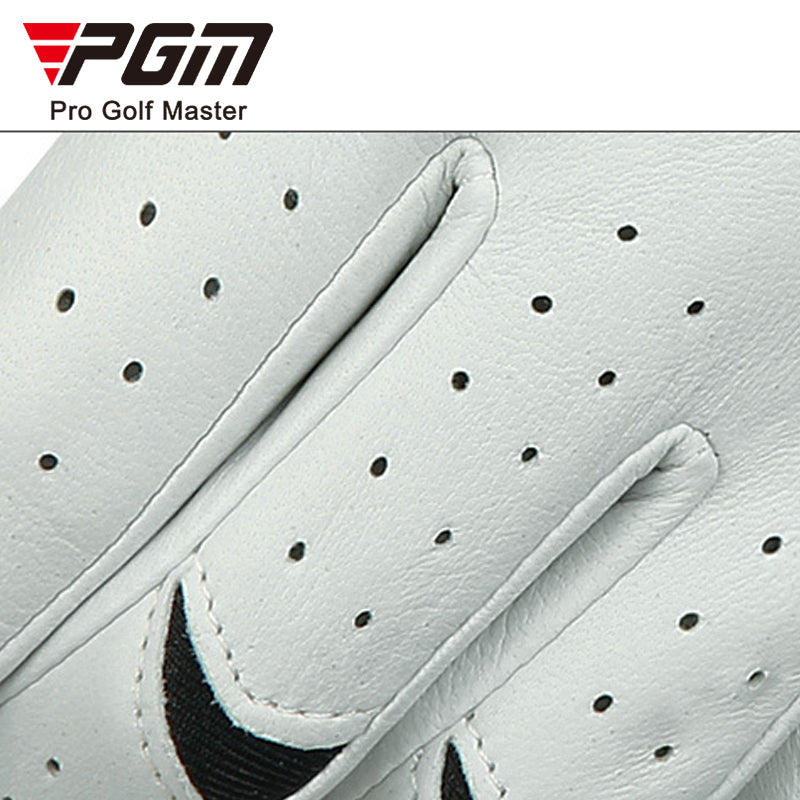 Men’s Premium Leather Golf Glove – Breathable Lycra and Anti-Slip