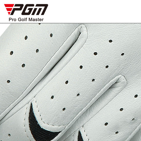 Men’s Premium Leather Golf Glove – Breathable Lycra and Anti-Slip