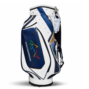 Greg Norman5 Divider Cart Bag White