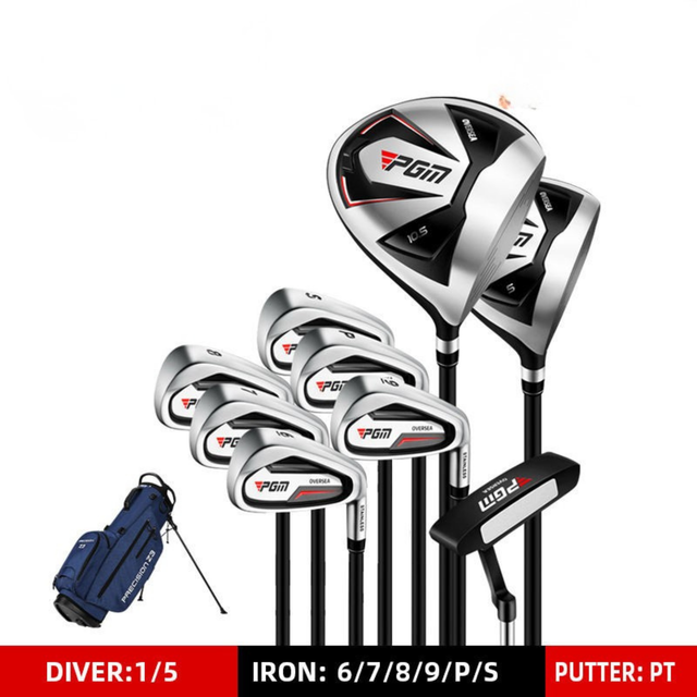 PGM Men's Golf Clubs Set with Stand Bag - MTG051