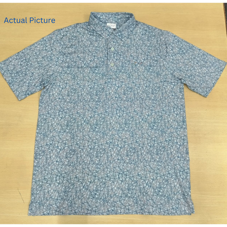 Men’s Golf Polo - Ocean Print
