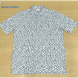 Men's Sea Life Scatter Golf Polo