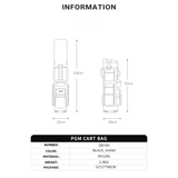 Golf Cart Bag - Lightweight, 14-Way Divider and Fixed Rack