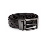 Men’s Premium Golf Belt with Geometric Pattern
