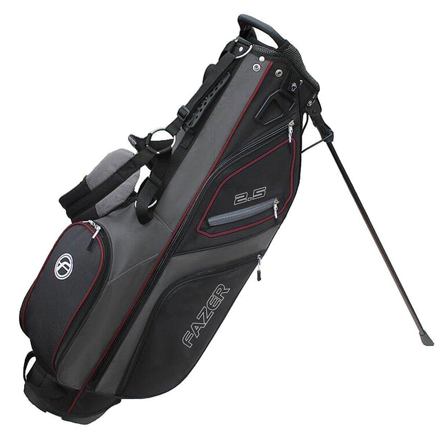 Fazer 2.5 Lightweight Mini Golf Stand Bag – Black/Red