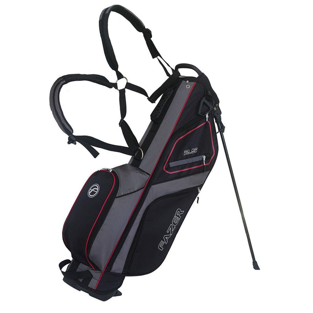 Fazer 2.5 Lightweight Mini Golf Stand Bag – Black/Red