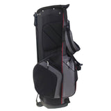 Fazer 3.0 Lightweight Golf Stand Bag – Black/Red (6 Divider)