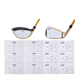Golf Club Scoring Paper Wood 6 Stickers+iron 6 Stickers