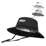 Adjustable Golf Bucket Hat for Men With Windproof Cord and Sweatband