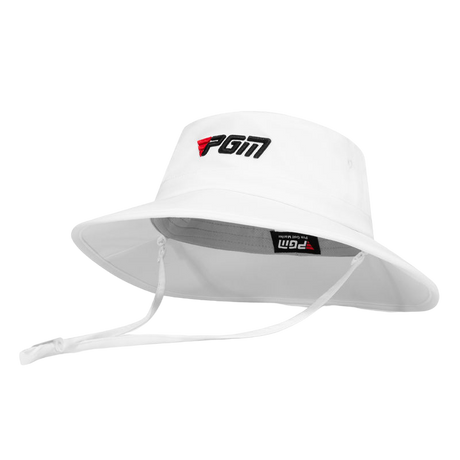 Adjustable Golf Bucket Hat for Men With Windproof Cord and Sweatband