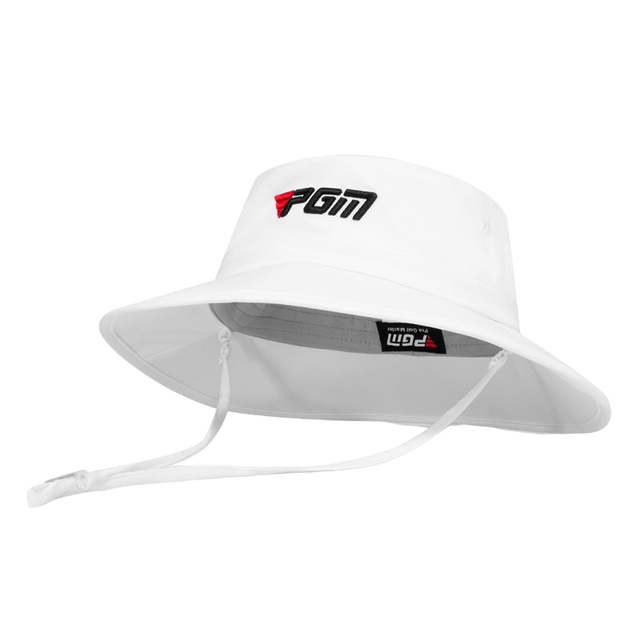 Adjustable Golf Bucket Hat for Men With Windproof Cord and Sweatband