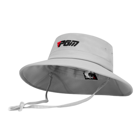 Adjustable Golf Bucket Hat for Men With Windproof Cord and Sweatband