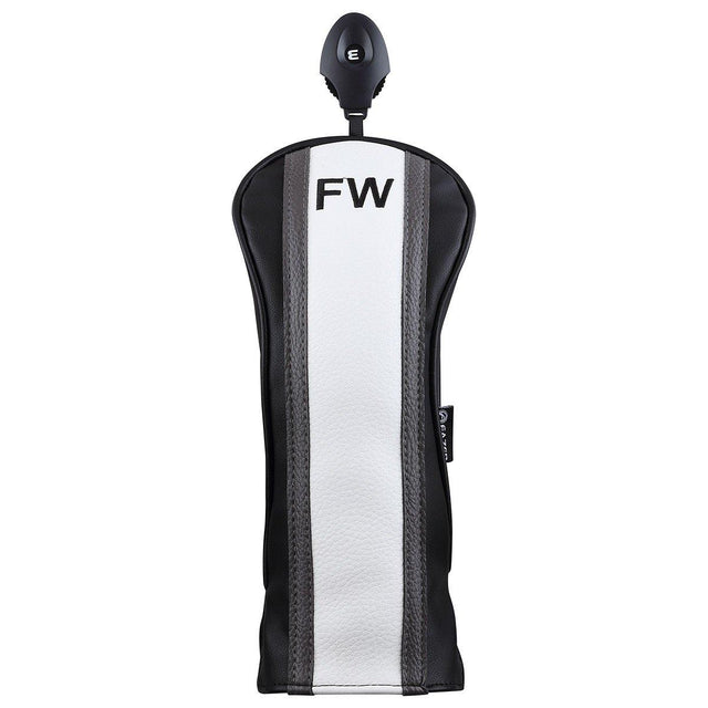 Fazer Golf Fairway Wood Head Cover - Black/White/Grey