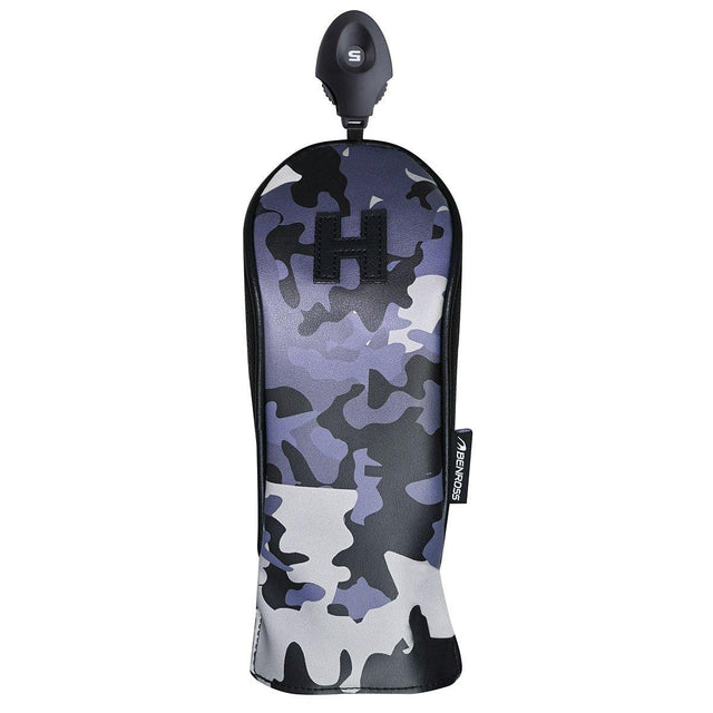 Benross Camo Golf Hybrid Head Cover - Black/Camo