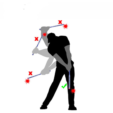 Golf Swing Trainer Stick – Portable Indoor & Outdoor Training Aid