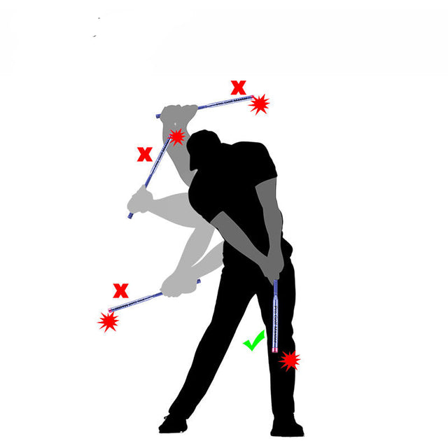 Golf Swing Trainer Stick – Portable Indoor & Outdoor Training Aid