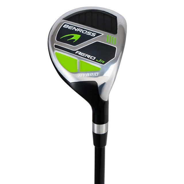 Benross Junior Aero Age 8-10 Lime 50-54 Inch 5 Piece Golf Stand Bag Package Set