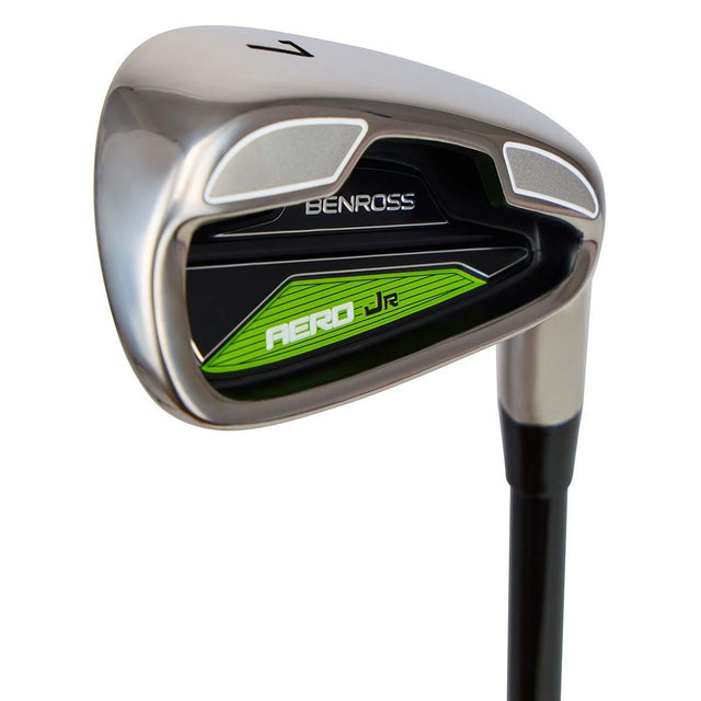 Benross Junior Aero Age 8-10 Lime 50-54 Inch 5 Piece Golf Stand Bag Package Set