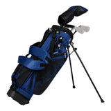 Fazer Junior CTRX Age 6-8 4-Piece Golf Stand Bag Package Set - Blue