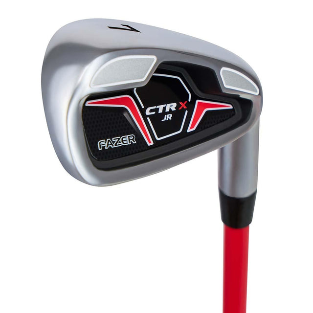 Fazer Junior CTRX Age 9-11 5-Piece Golf Stand Bag Package Set - Power Red