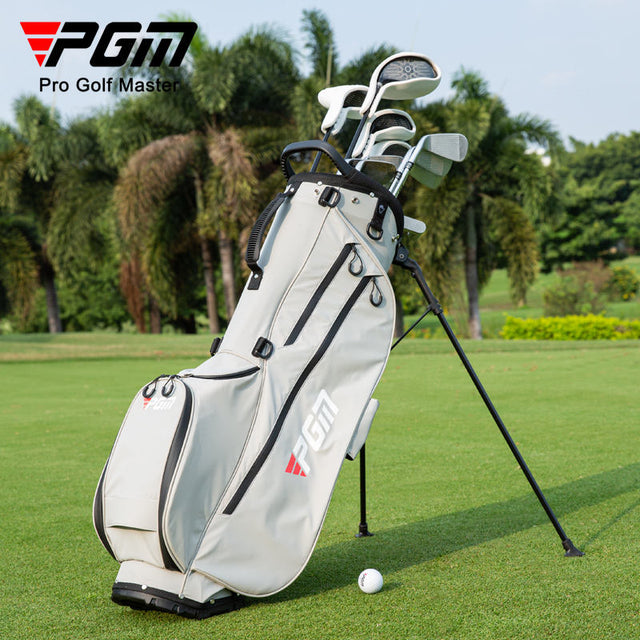 Men's PGM Lightweight Waterproof Golf Stand Bag - Black