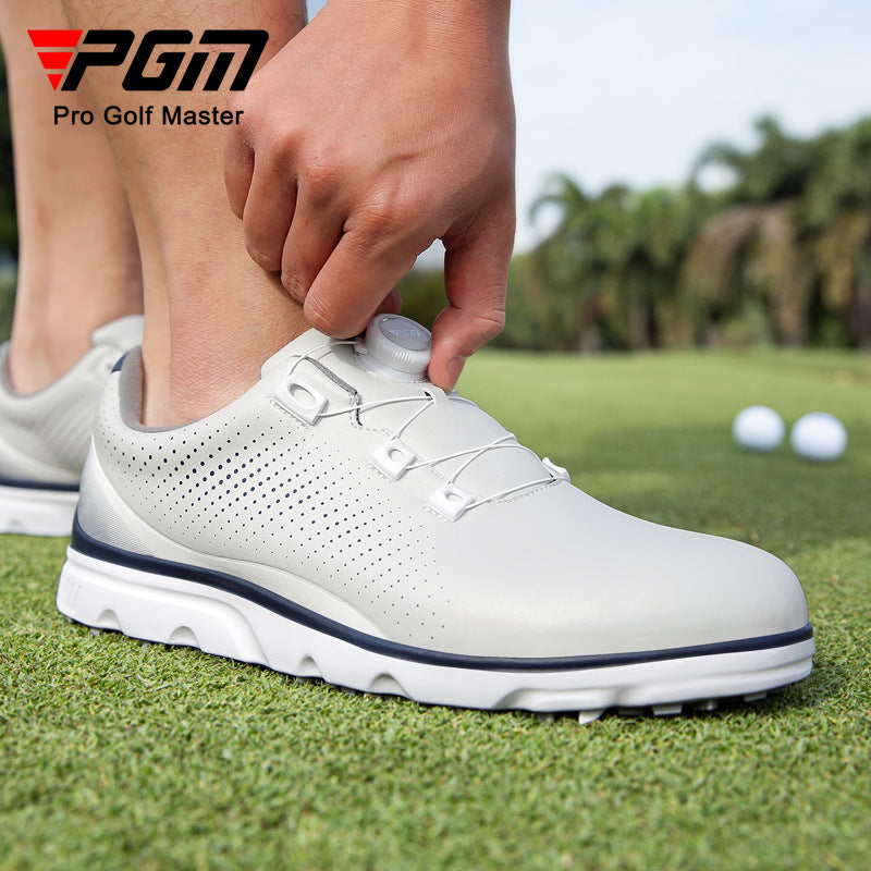 Men's Golf Anti Skid Knob Waterproof Golf Shoes