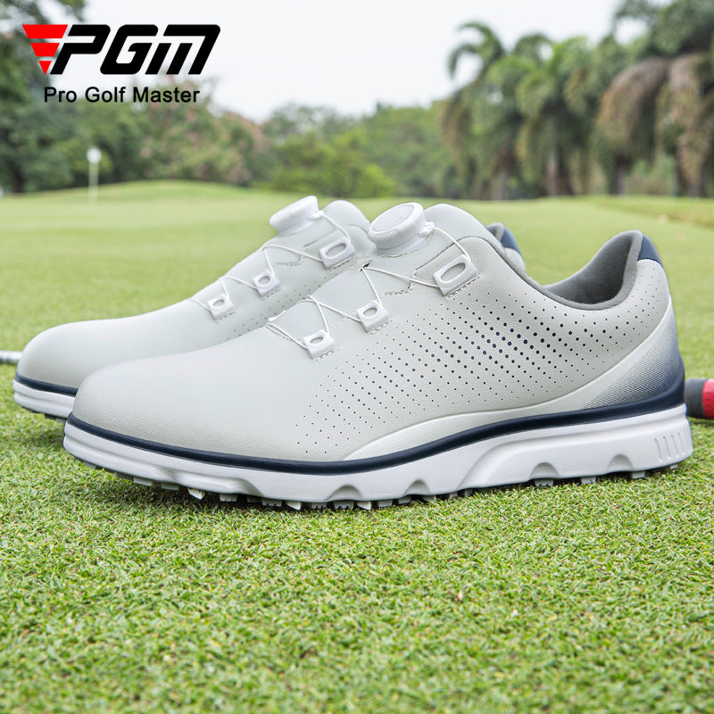 Men's Golf Anti Skid Knob Waterproof Golf Shoes