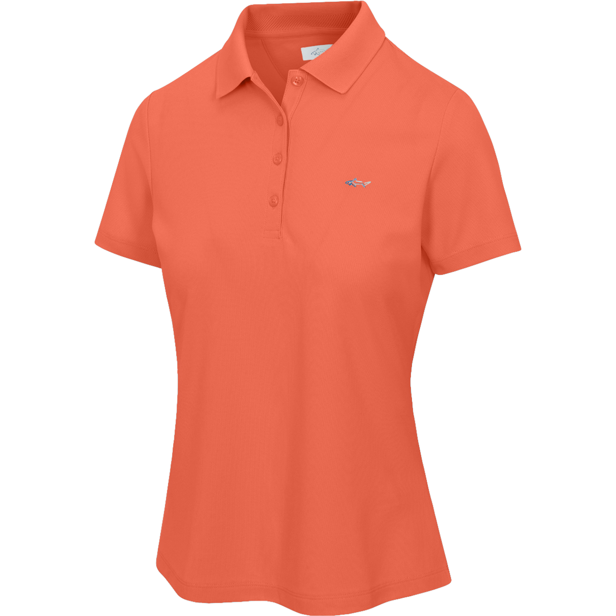 Women's Classic Pique Polo - Spark Orange