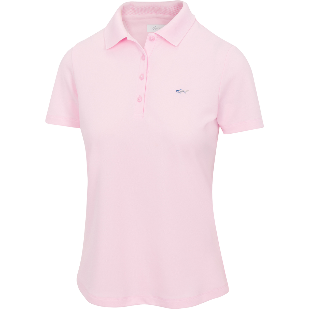 Women's Classic Pique Polo - Pink Cure