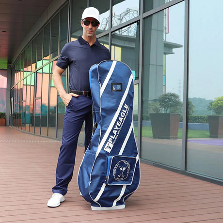Lightweight Foldable Raincover for Golf Bags - Blue
