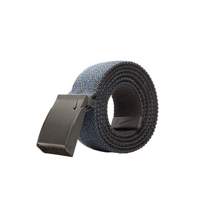 Men's Nike Heathered Reversible Golf Belt - Navy and Black