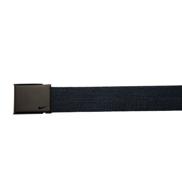 Men's Nike Heathered Reversible Golf Belt - Navy and Black