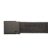 Men's Nike Heathered Reversible Golf Belt - Grey and Black