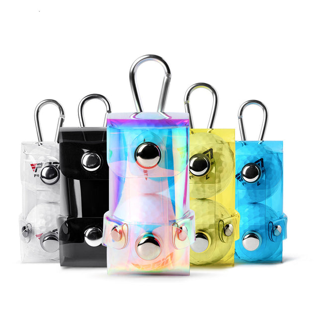 Golf Ball Holder – Portable Magnetic Closure Ball Bag