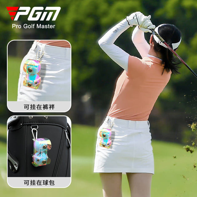 Golf Ball Holder – Portable Magnetic Closure Ball Bag
