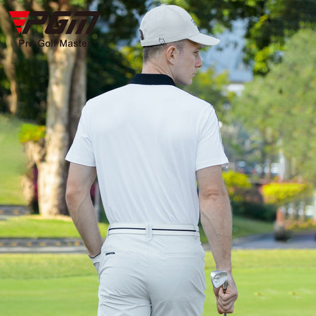 Men's Quick Dry Elastic Polo