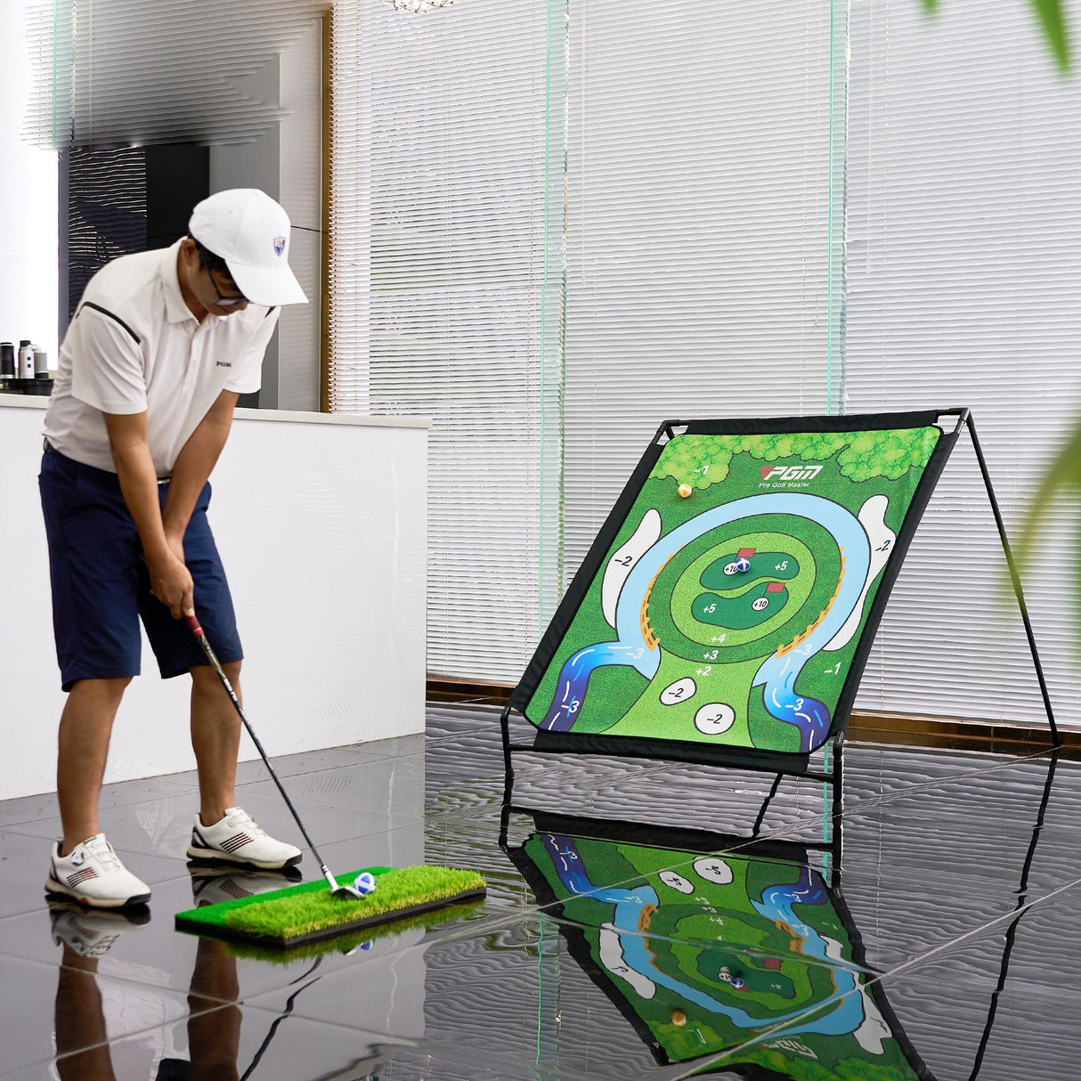 Golf Chipping Target Cloth – Indoor Practice Game Set