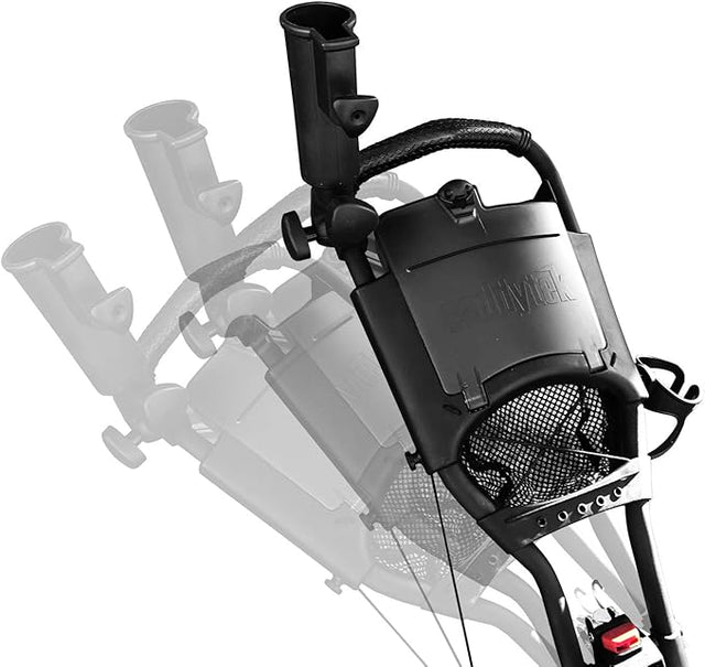 CaddyCruiser ONE Pro One-Click Folding 4-Wheel Golf Push Cart (Trolley)