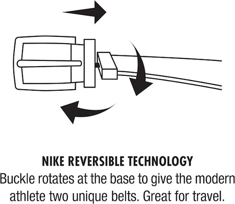 Men's Perforated Reversible Golf Belt