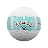 Supersoft Distressed Teal Stripe Golf Balls