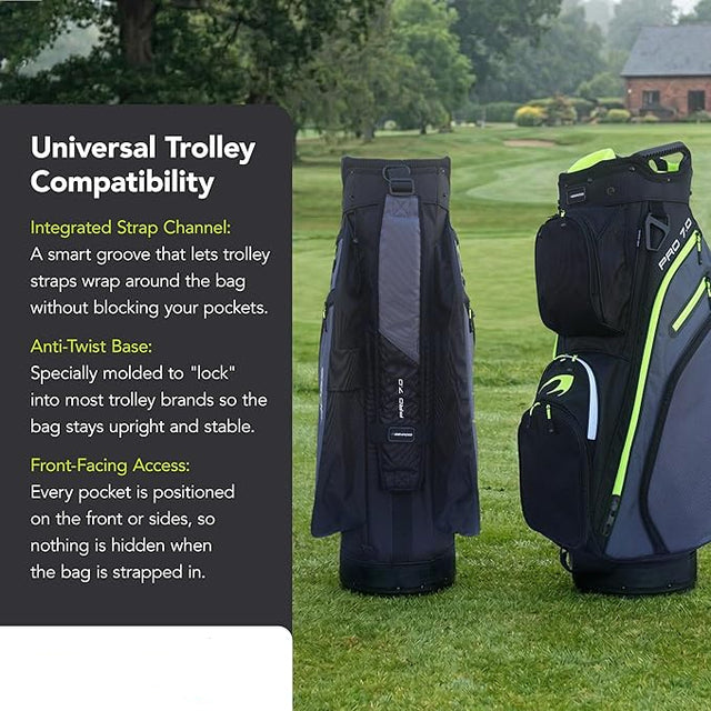 Benross Pro 7.0 Golf Cart Bag - Lightweight With 14-Way Dividers