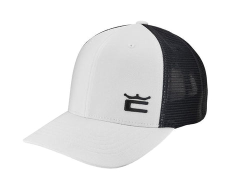 Cobra White Golf Cap angle 1