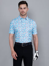 Prism Multicolor Golf Polo T Shirt