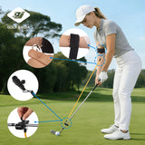 Baijia BJ-232 Swing Trainer – Golf Swing Release & Timing Training Aid with Resistance Band