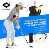 Baijia BJ-232 Swing Trainer – Golf Swing Release & Timing Training Aid with Resistance Band