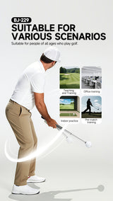 Golf Swing Strength Training Device. It Mainly Judges the Accuracy of the Swing Through the Rebound Sound