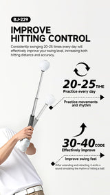 Golf Swing Strength Training Device. It Mainly Judges the Accuracy of the Swing Through the Rebound Sound