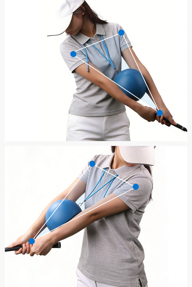 Golf Swing Alignment Ball Training Aid