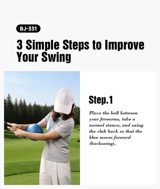 Golf Swing Alignment Ball Training Aid
