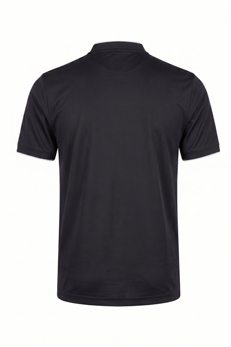 Baseball Collar Micro Pique Shark Polo